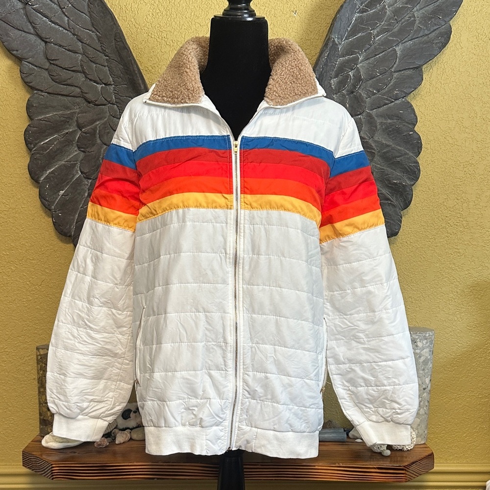 Unbranded Colorful Striped Light Jacket